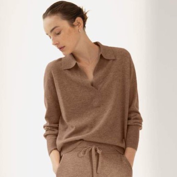 THE‎ RESET Boyfriend Collared Sweater - Picture 1 of 7